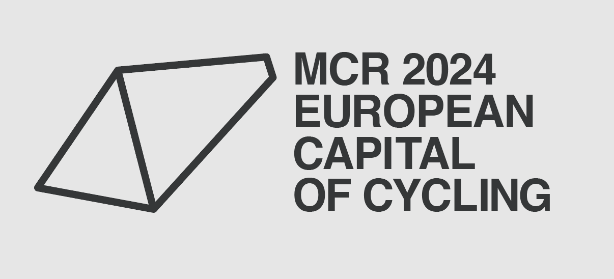 Manchester Manchester European Capital of Cycling Logo