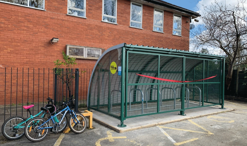 St Margaret's Bike Shelter Opening