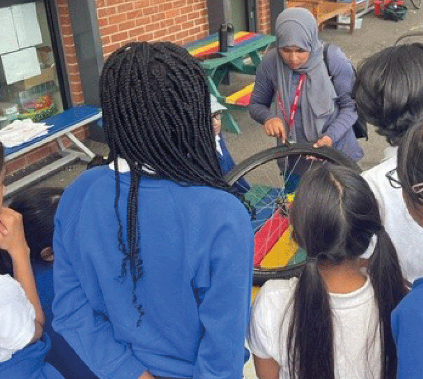 Schools Bike Maintenance Session